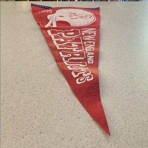New England Patriots Red Pennant